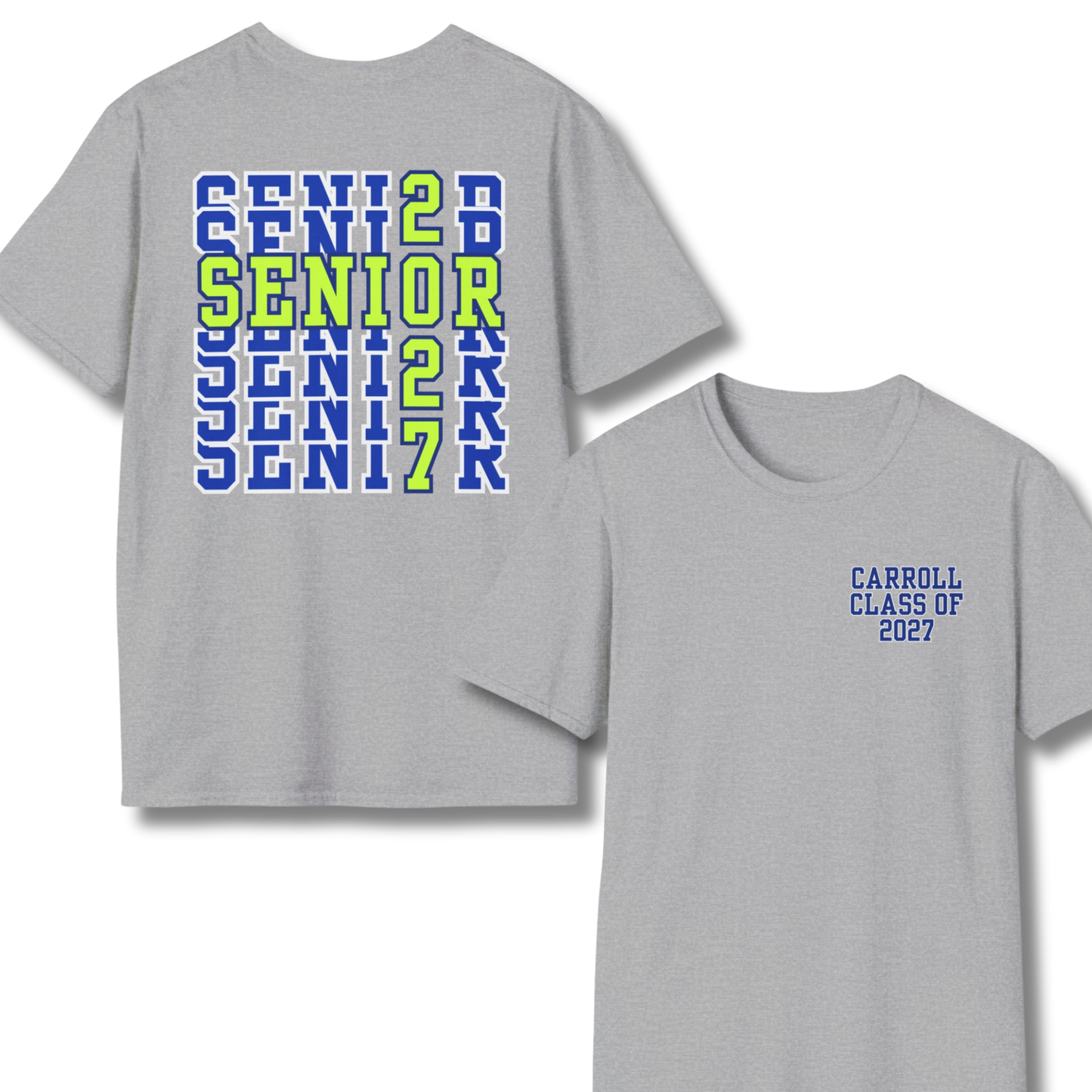 Carroll High School Class of 2027 Senior T-Shirt