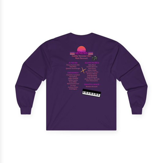 Charger Pride Front Ensemble Long Sleeve Tee