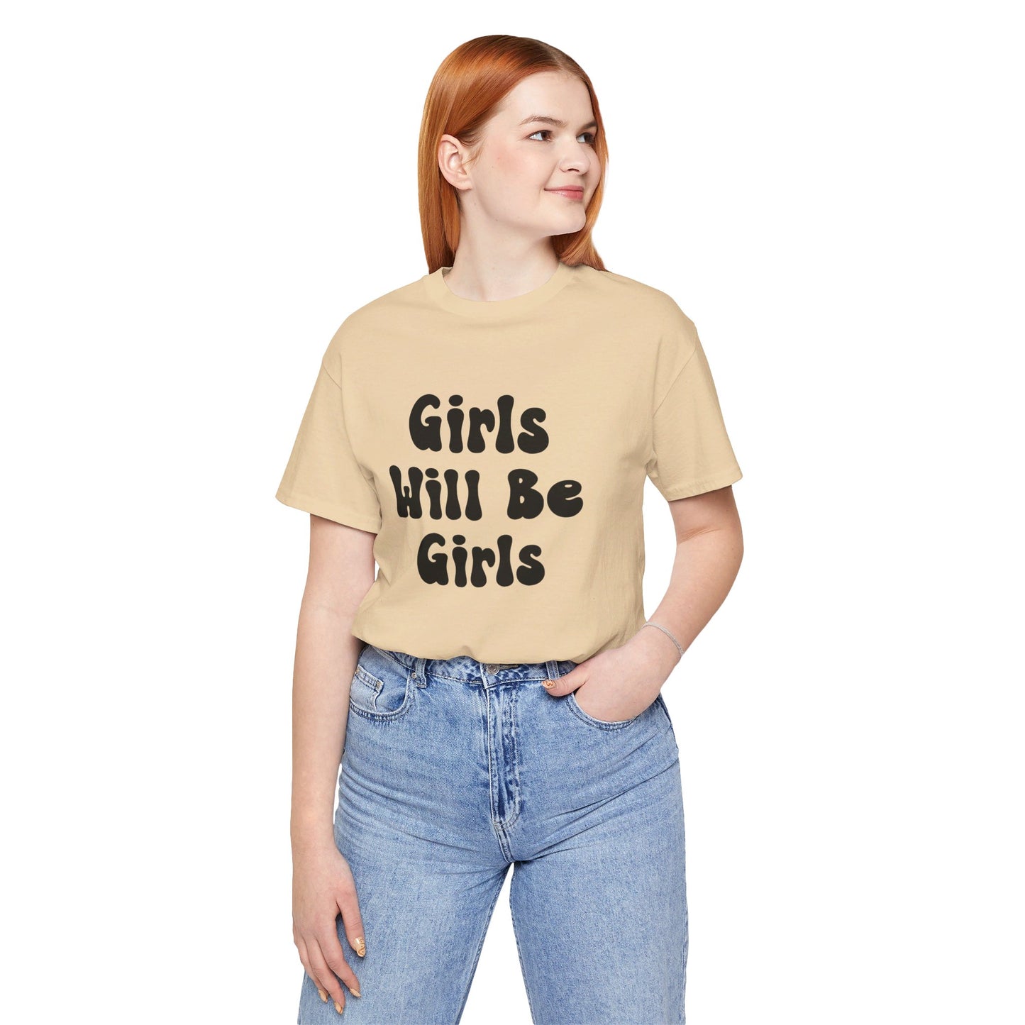 Girls Will Be Girls T-Shirt, Martial Arts Silhouettes Taekwondo, Judo, Karate, Front and Back Designs, Light Colored Tees