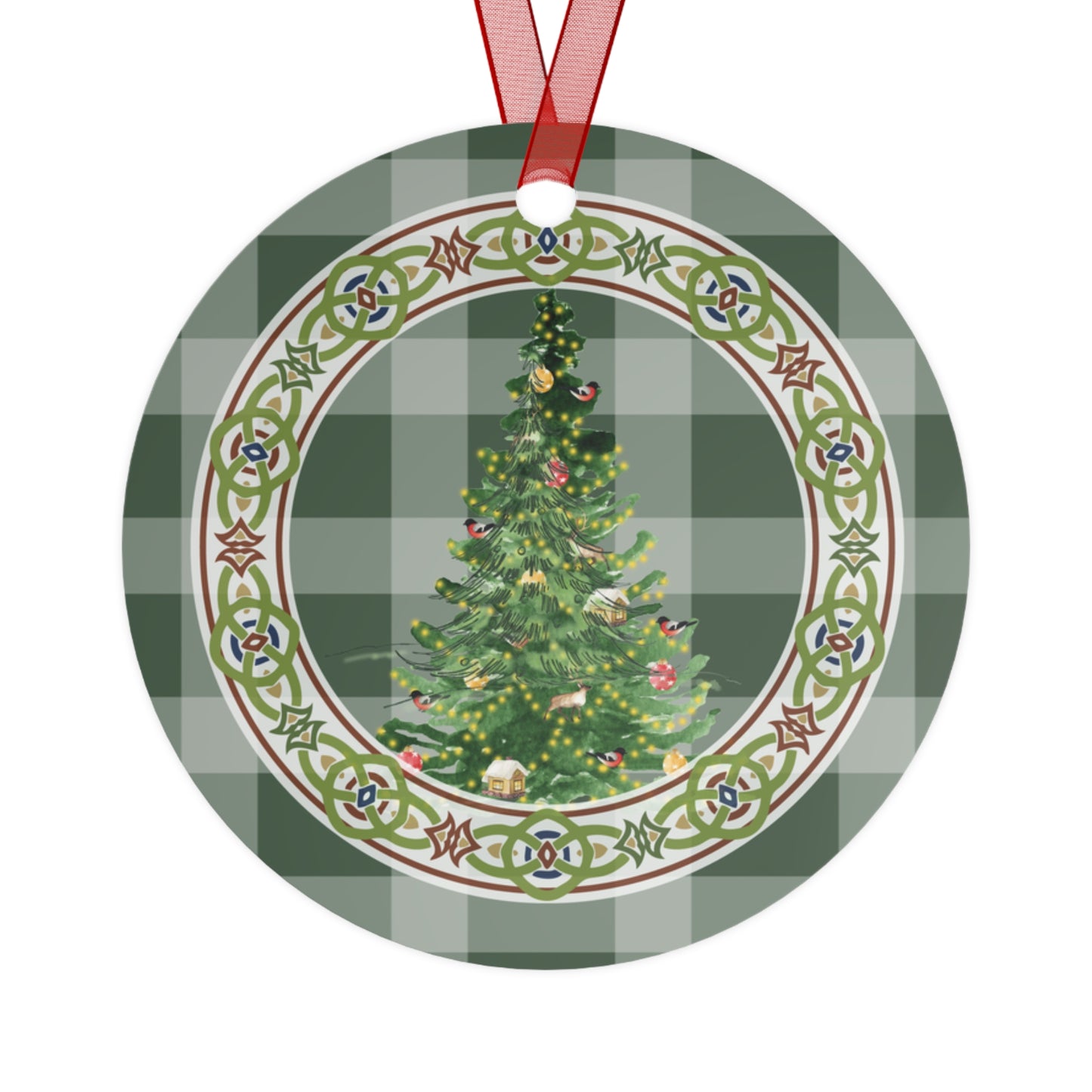 Irish Christmas Blessing Christmas Ornament, Blessed Be Your Holidays