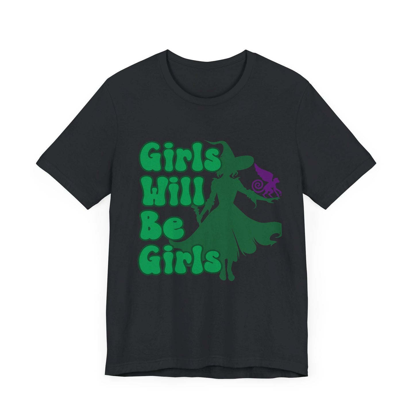 Girls Will Be Girls Wicked Witch T-Shirt, Wizard of Oz, Halloween Witch