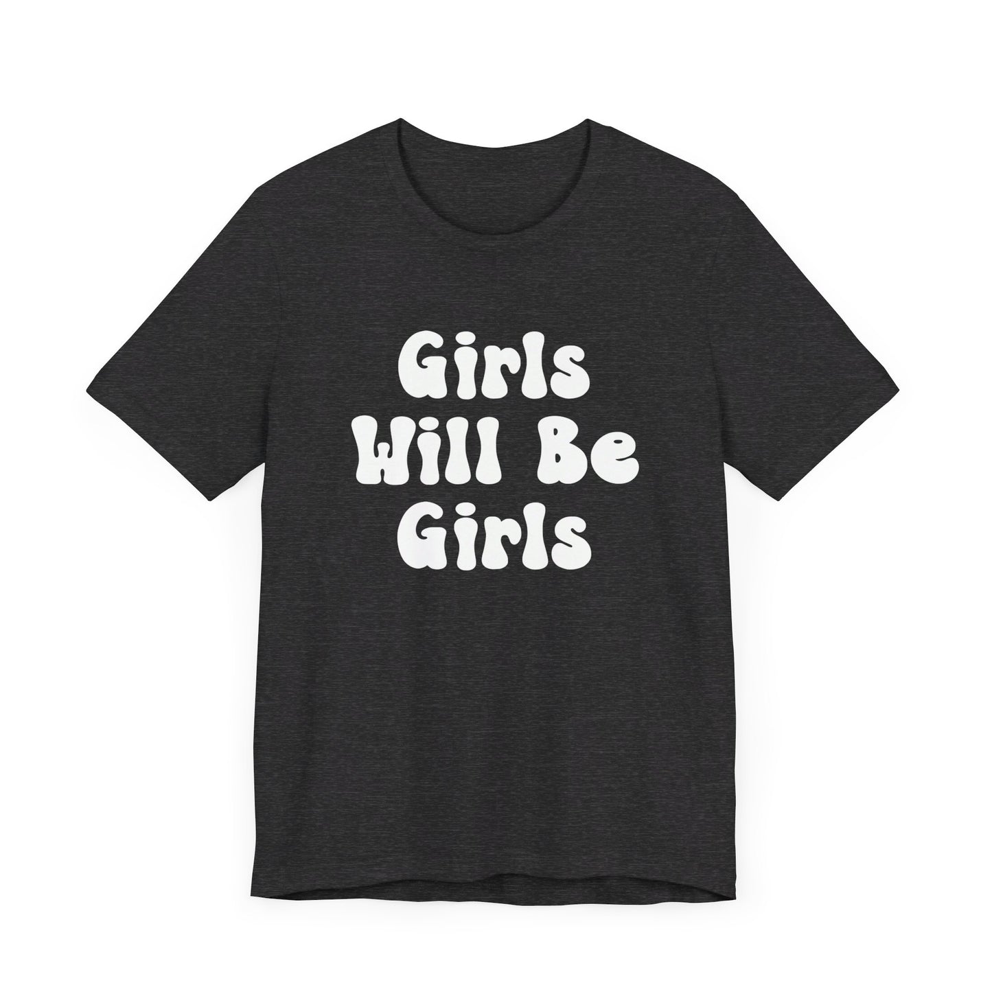 Girls Will Be Girls T-Shirt, Martial Arts Silhouettes Taekwondo, Judo, Karate, Front and Back Designs