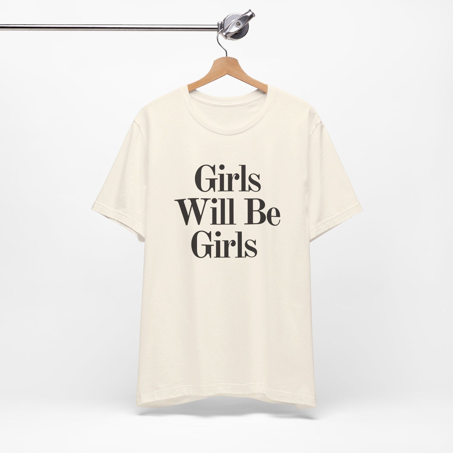 Girls Will Be Girls T-Shirt, Women of Science, Science Rocks, Front and Back Designs