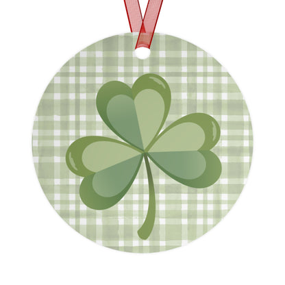 Irish Christmas Blessing Ornament, Good Times, Good Health, Good Friends to You