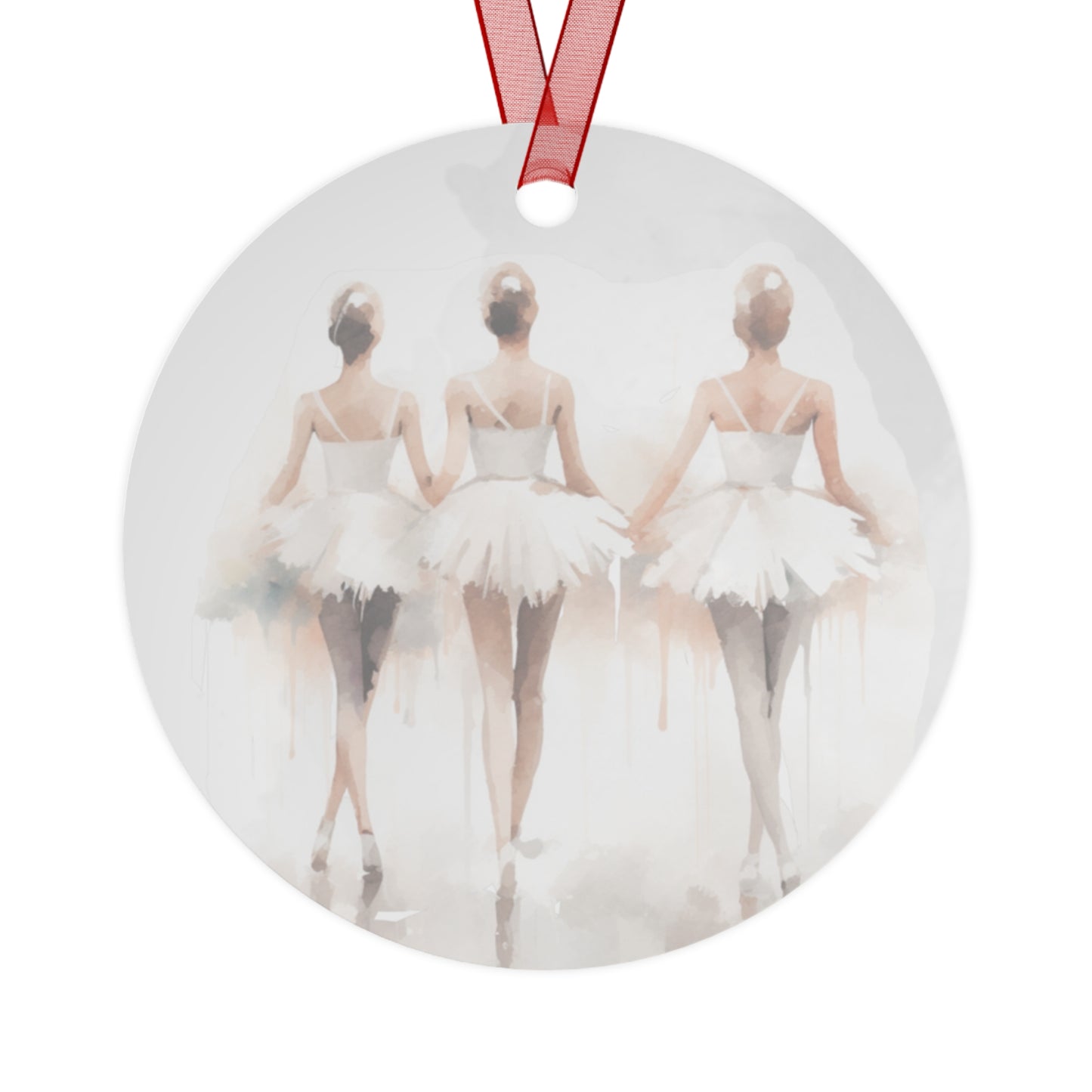 Dancer Definition Christmas Ornament, Double Sided, Ballerinas