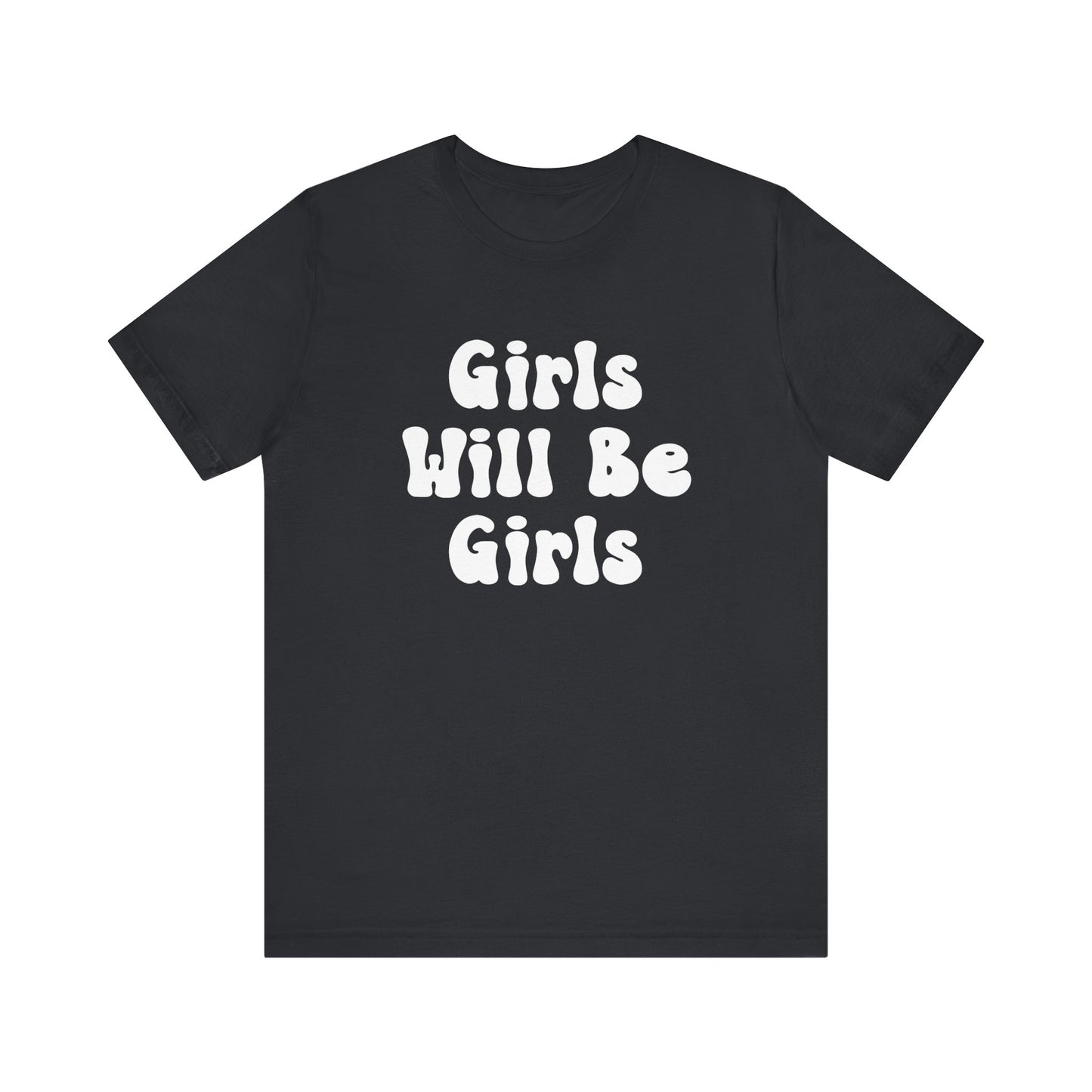 Girls Will Be Girls T-Shirt, Martial Arts Silhouettes Taekwondo, Judo, Karate, Front and Back Designs