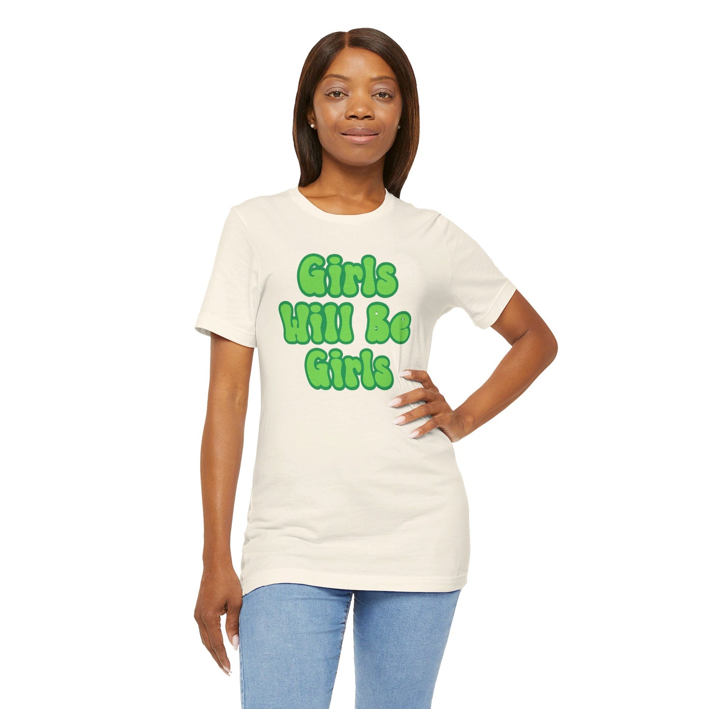 Girls Will Be Girls T-Shirt,  Wizard of Oz, Wicked Witch of the West and Glinda the Good Witch, Emerald City Double Sided