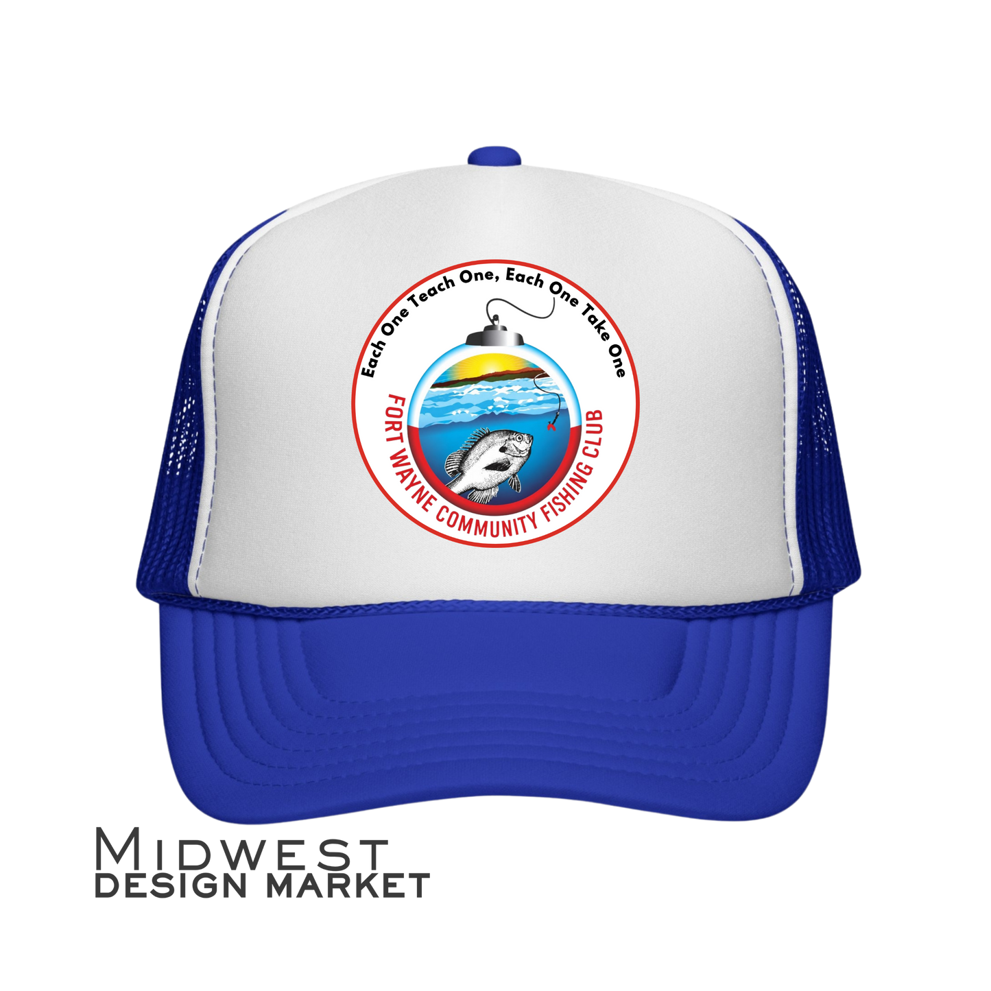 FWCFC Trucker Hats, Blue & White, 20 QTY