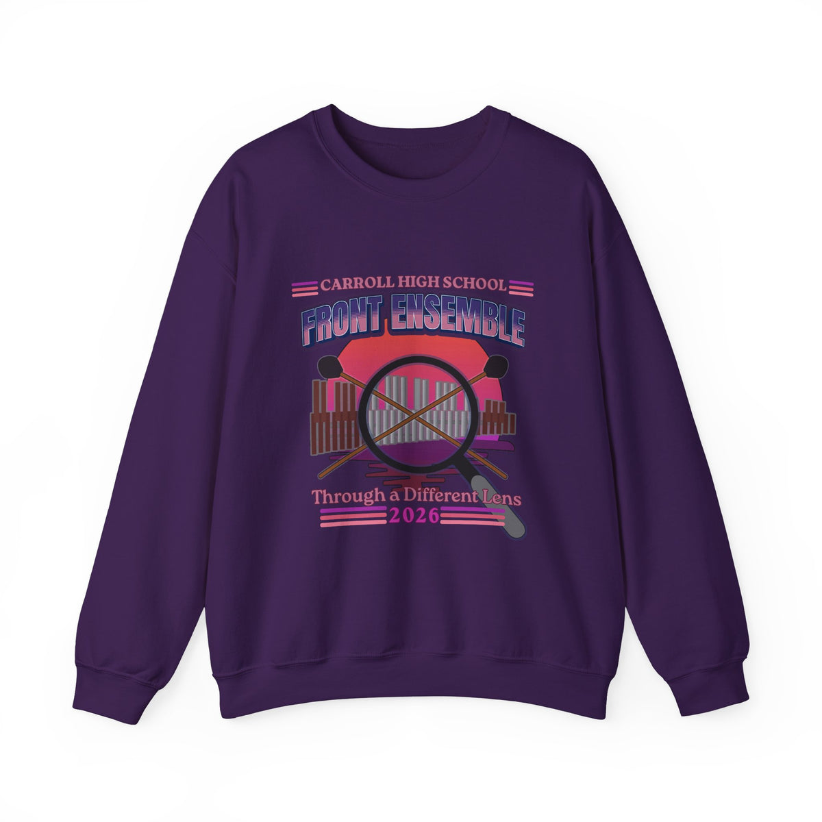 Charger Pride Front Ensemble Crewneck Sweatshirt