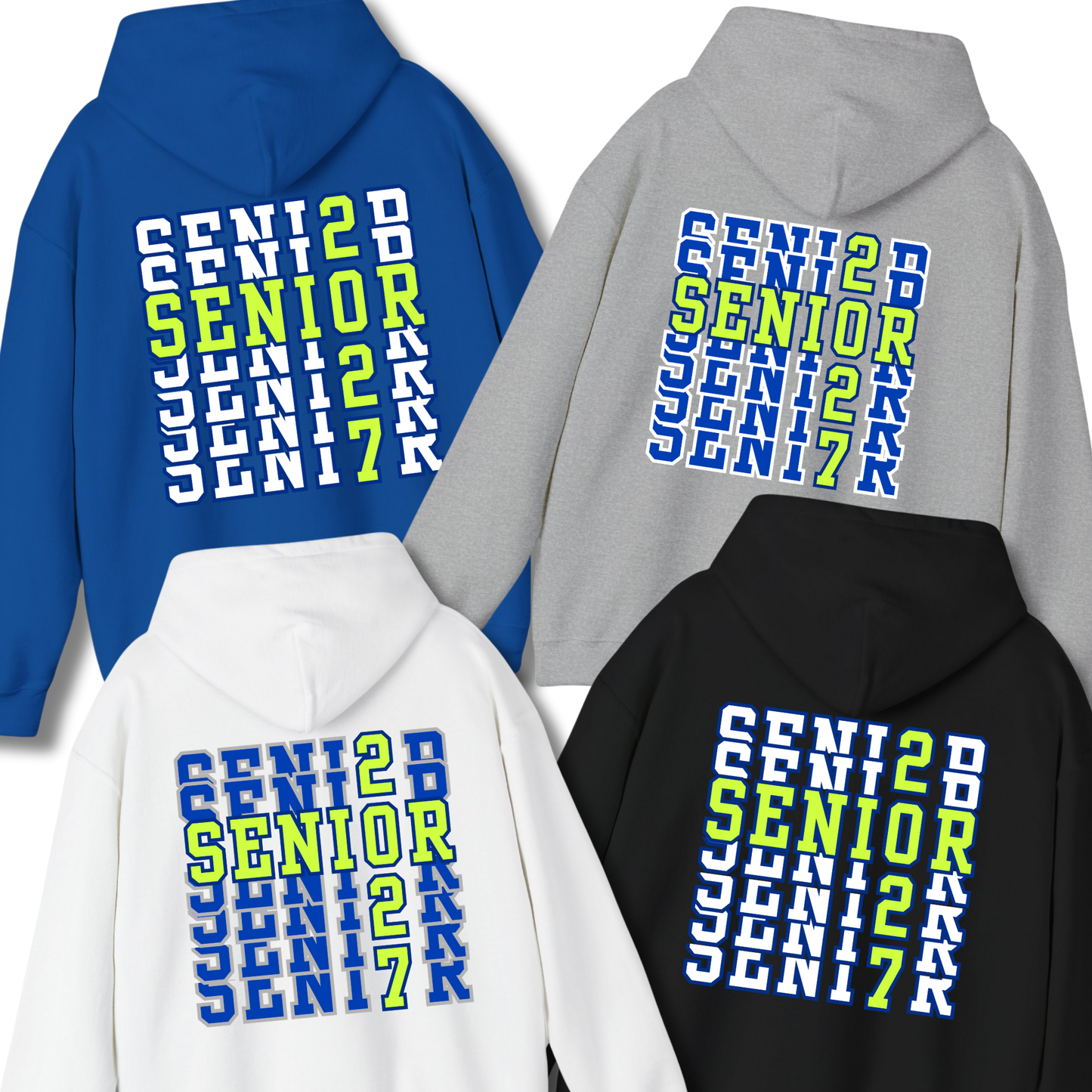 Carroll High School Class of 2027 Senior Hoodie Sweatshirt