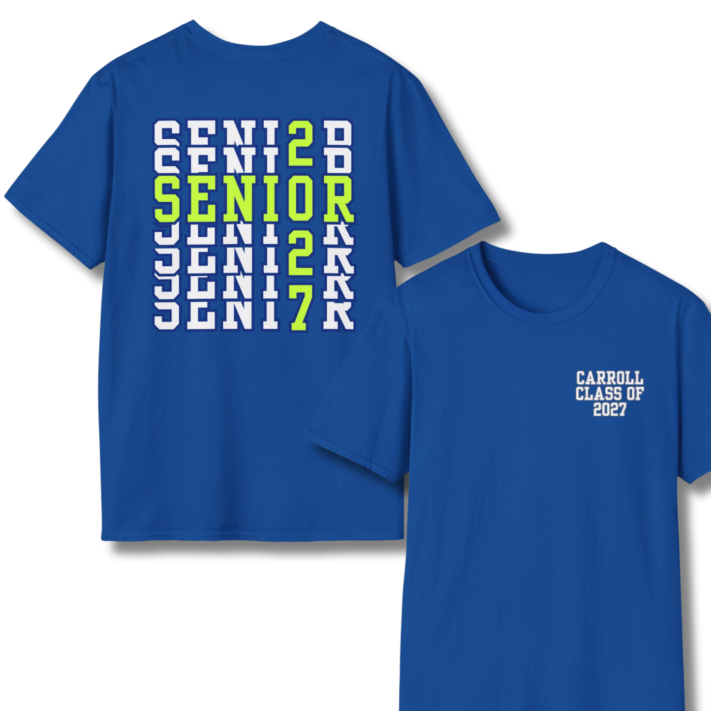 Carroll High School Class of 2027 Senior T-Shirt