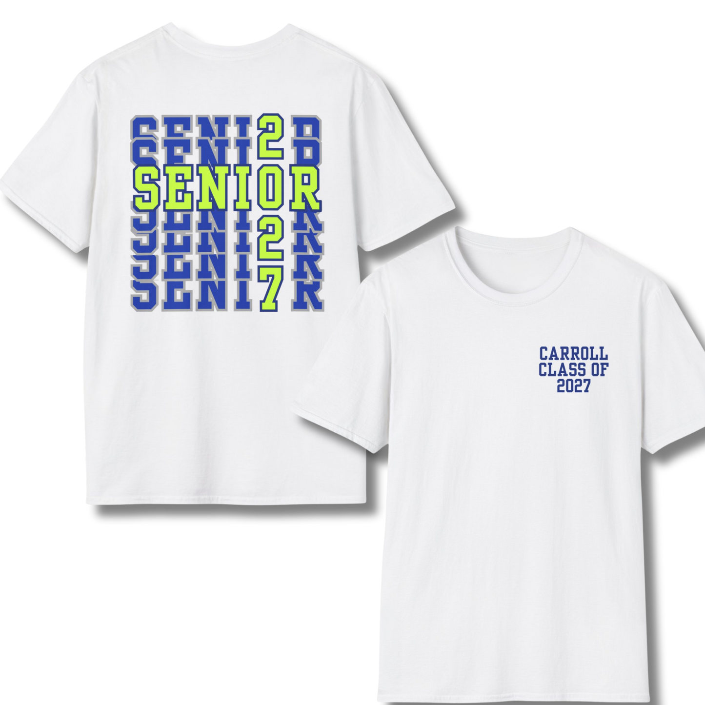 Carroll High School Class of 2027 Senior T-Shirt