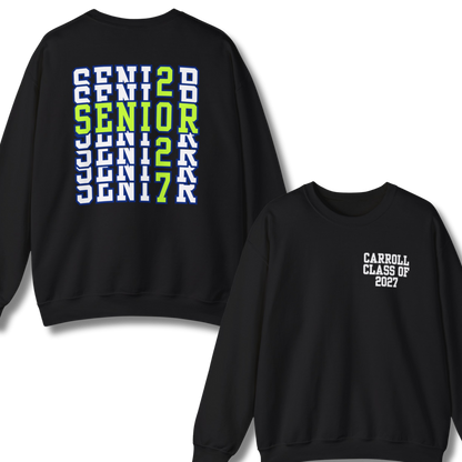 Carroll High School Class of 2027 Senior Crewneck Sweatshirt