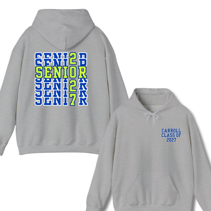 Carroll High School Class of 2027 Senior Hoodie Sweatshirt