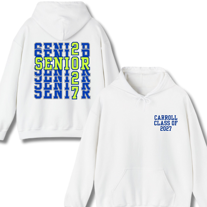 Carroll High School Class of 2027 Senior Hoodie Sweatshirt