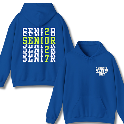 Carroll High School Class of 2027 Senior Hoodie Sweatshirt