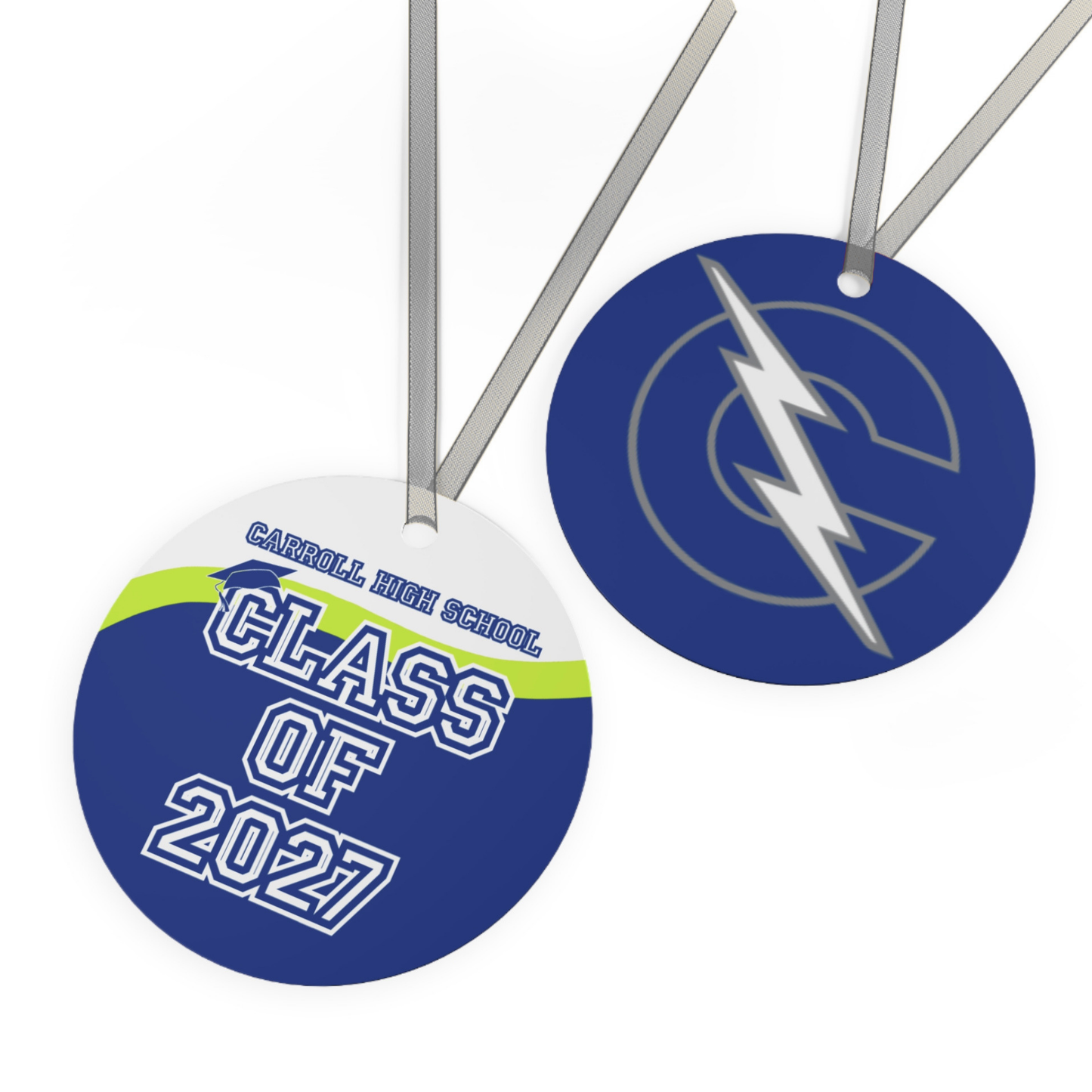 Carroll High School Class of 2027 Keepsake Ornament, Car Charm