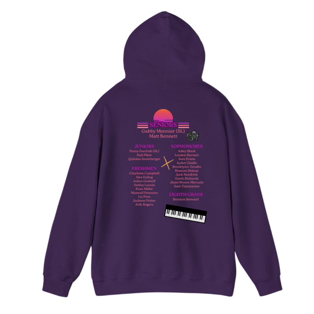 Charger Pride Front Ensemble Hoodie Sweatshirt