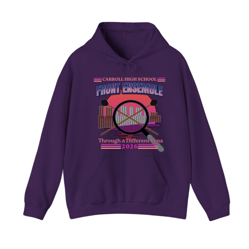 Charger Pride Front Ensemble Hoodie Sweatshirt