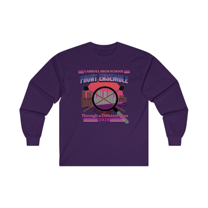 Charger Pride Front Ensemble Long Sleeve Tee