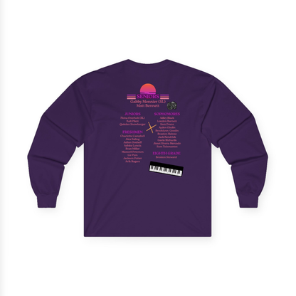 Charger Pride Front Ensemble Long Sleeve Tee